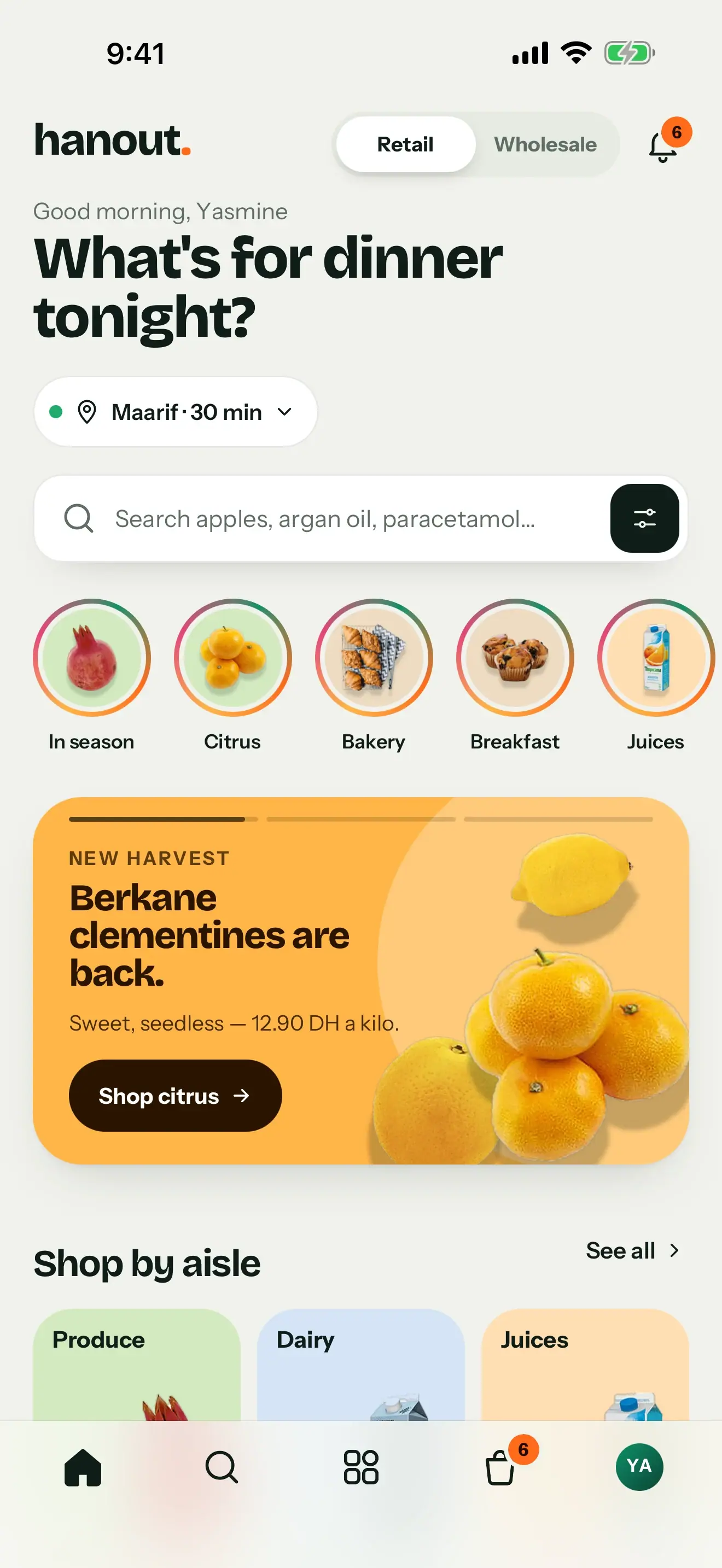 Hanout app — The neighbourhood store, for your home