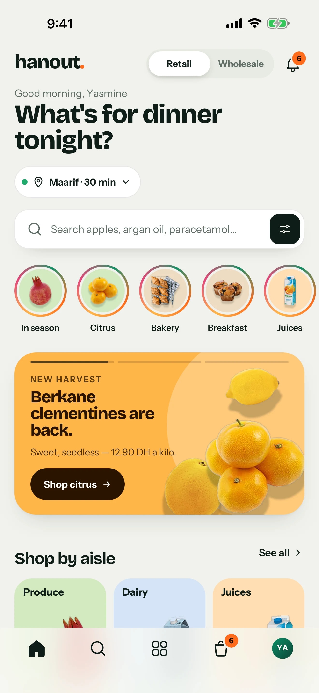 Hanout app — The neighbourhood store, for your home